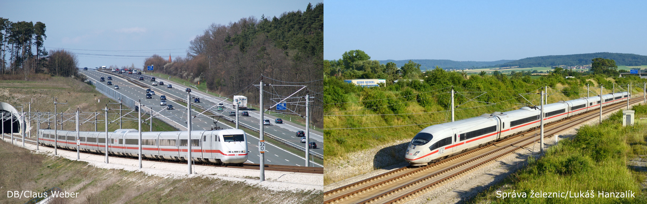 Vysokorychlostní vlaky z Německa